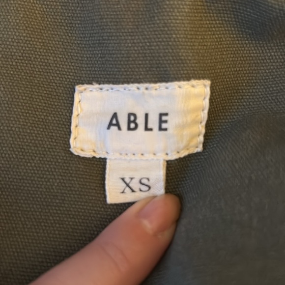 ABLE Green Army Jacket - Picture 5 of 6